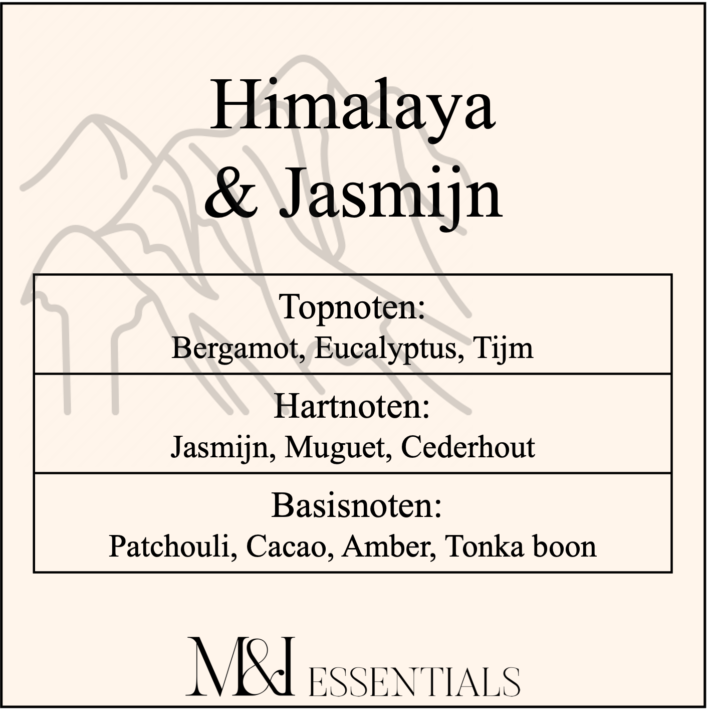 Himalaya & Jasmijn - Wax melts