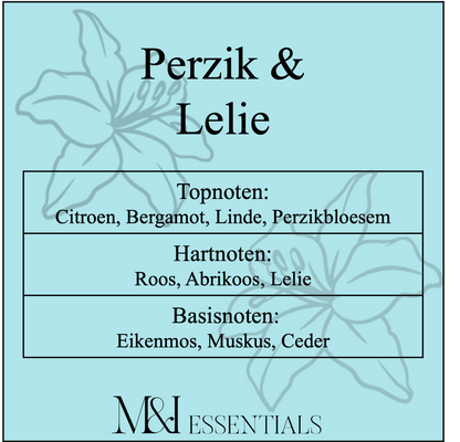 Perzik & Lelie - Wax melts