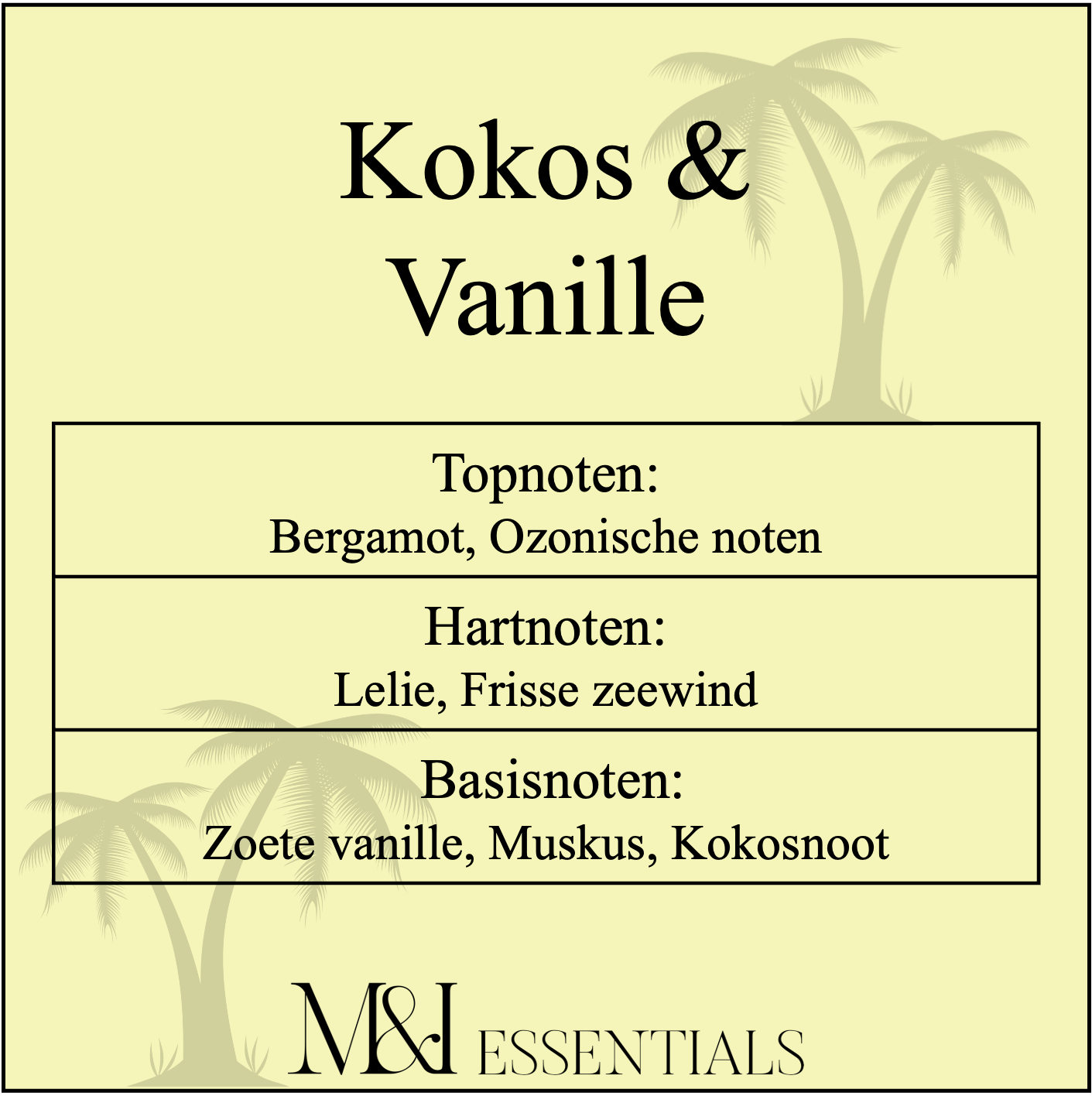 Kokos & Vanille - Theelicht