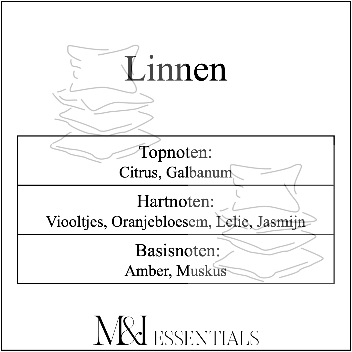 Linnen - Theelicht